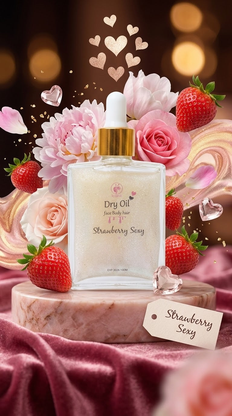 Dry Oil - Strawberry Sexy (100ml)