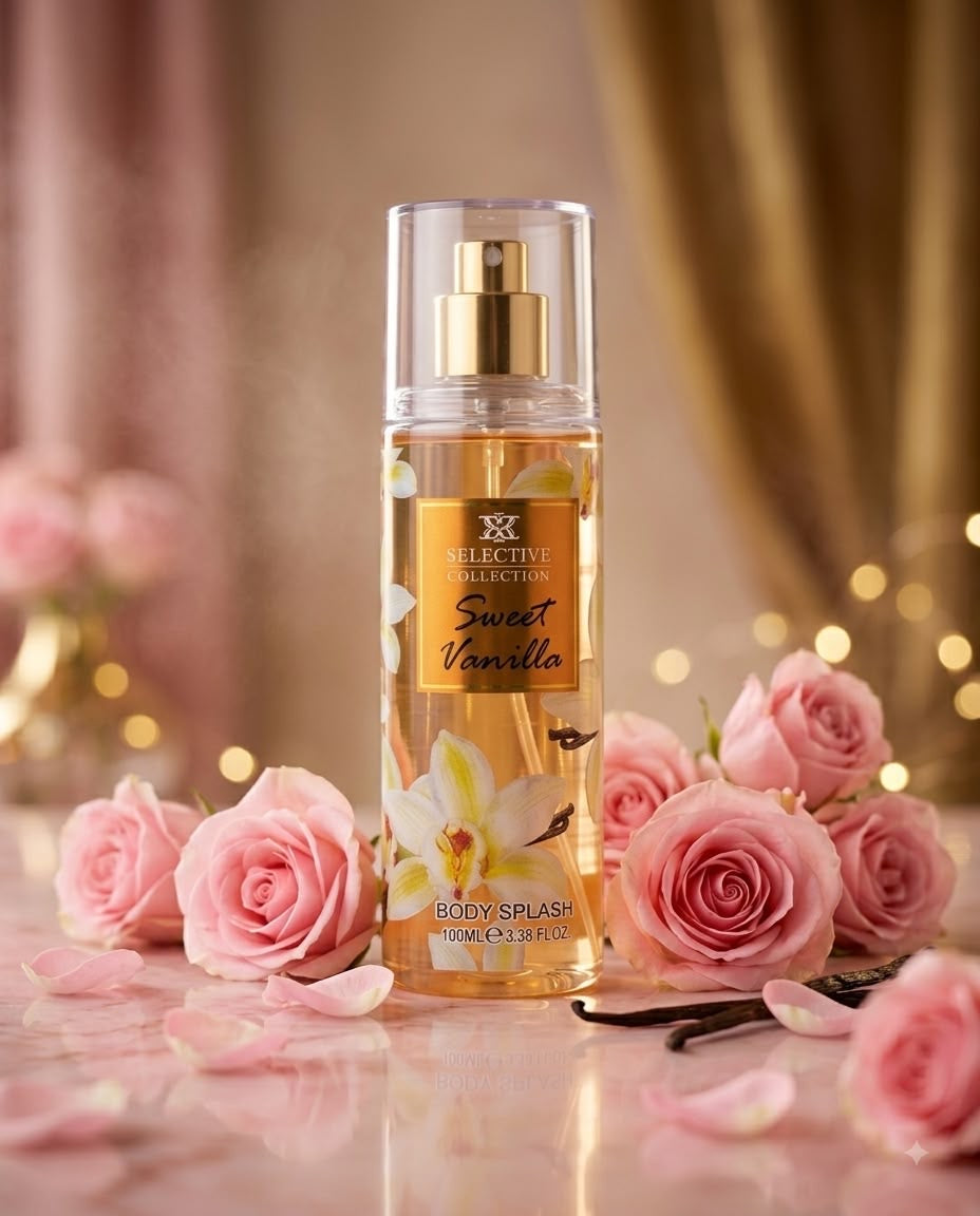 بادي سبلاش Selective Collection Sweet Vanilla Body Splash 100مل
