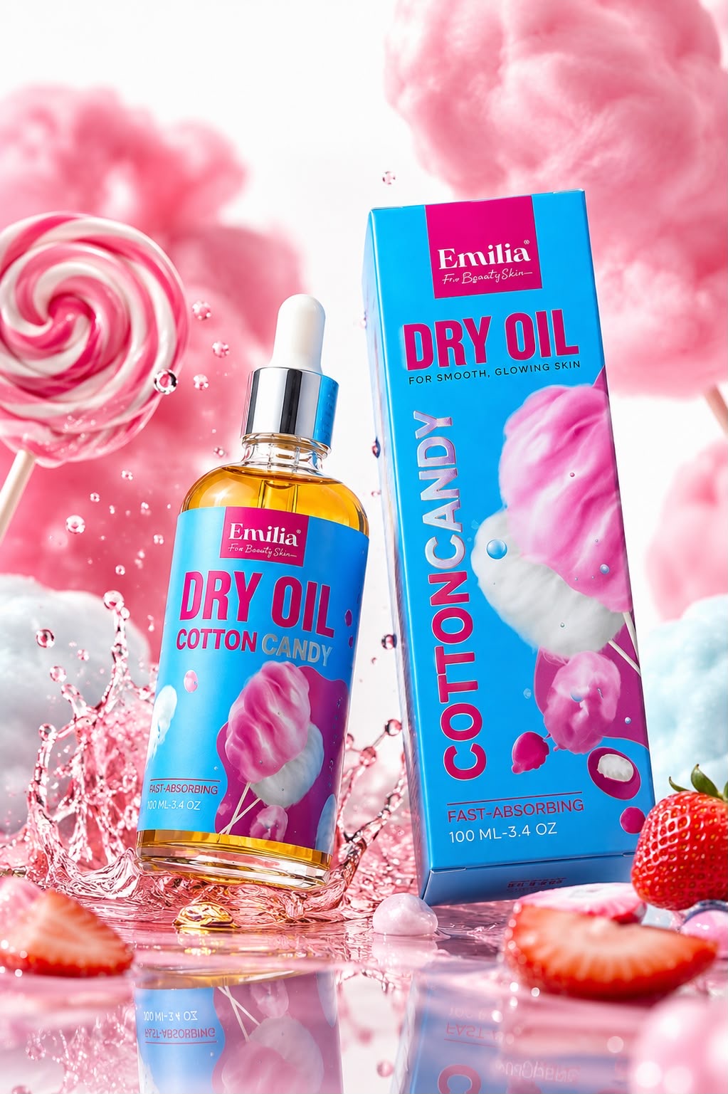 داري اويل إيميليا بخصائص التغذية والنعومة (Emilia Dry Oil - For Smooth, Glowing Skin)