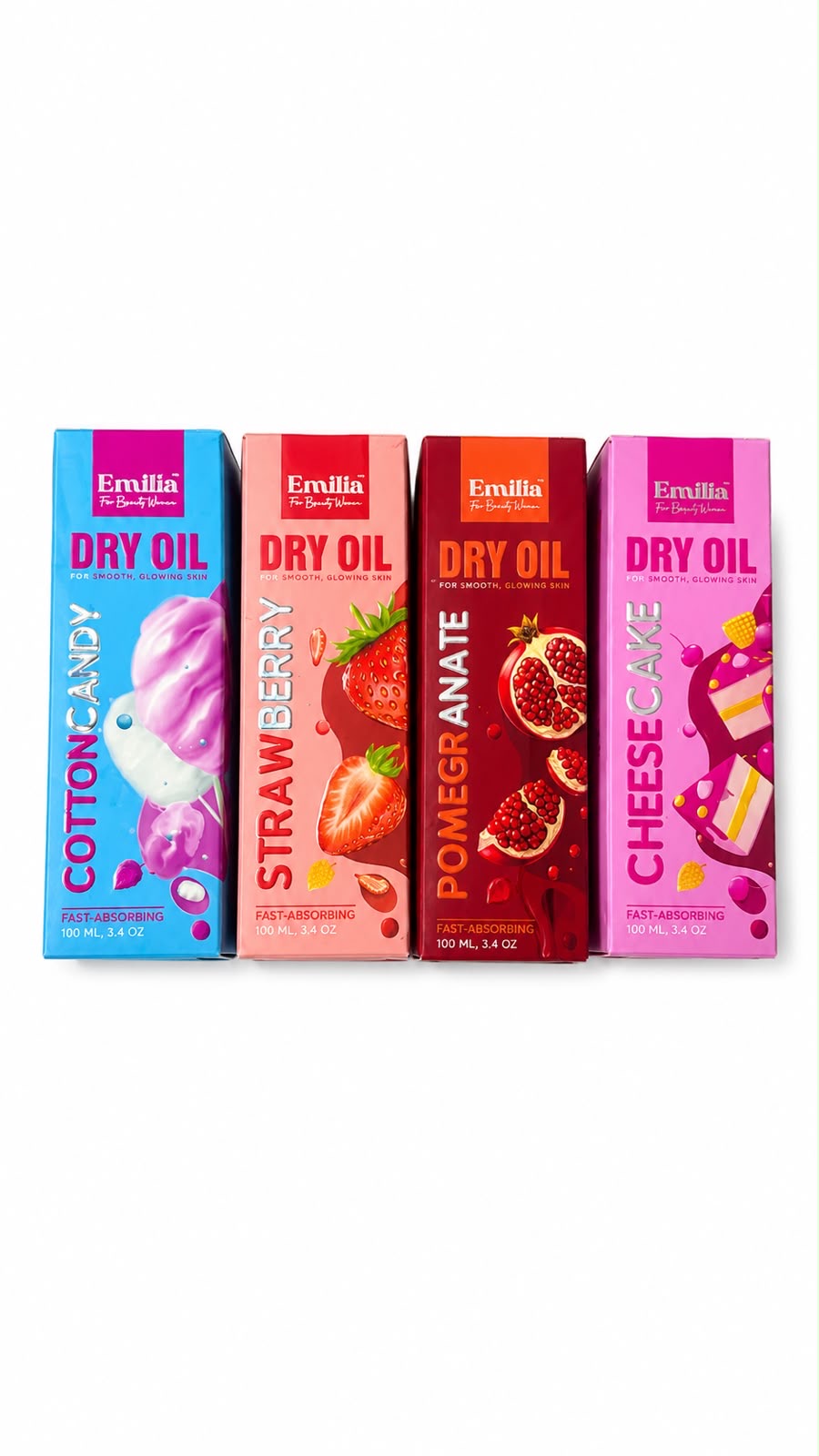 داري اويل إيميليا بخصائص التغذية والنعومة (Emilia Dry Oil - For Smooth, Glowing Skin)