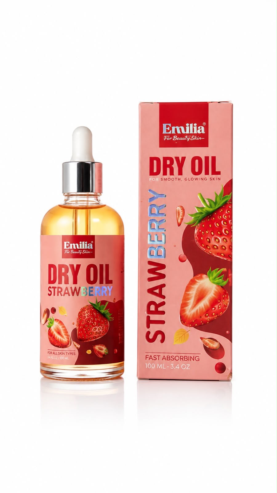 داري اويل إيميليا بخصائص التغذية والنعومة (Emilia Dry Oil - For Smooth, Glowing Skin)