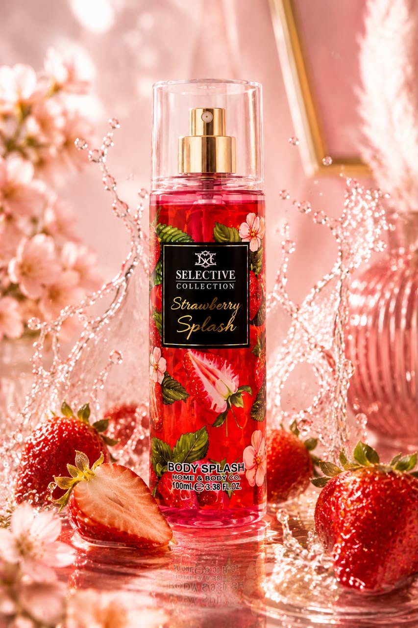 بادي سبلاش Selective Collection Strawberry Splash 100مل