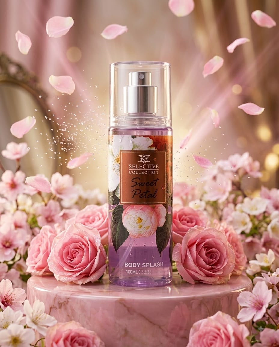بادي سبلاش Selective Sweet Petal Body Splash (100ml)