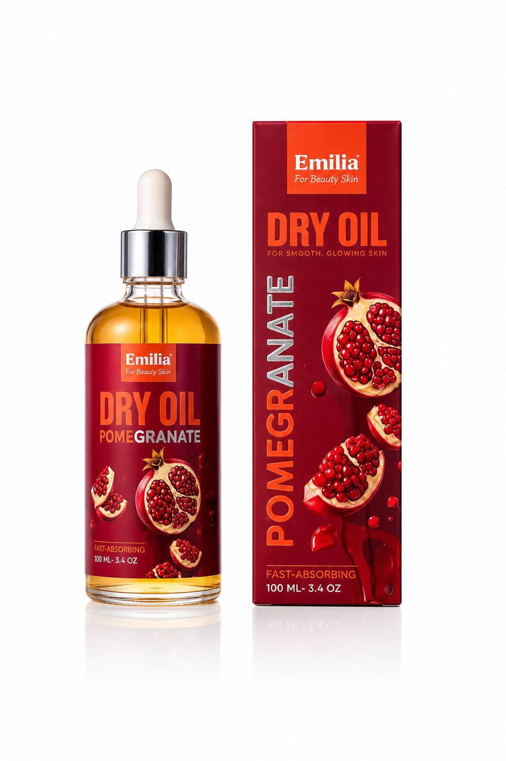 داري اويل إيميليا بخصائص التغذية والنعومة (Emilia Dry Oil - For Smooth, Glowing Skin)
