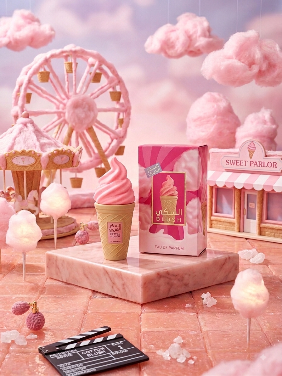 برفان Cotton Blush من تشكيلة ARABIYAT SUGAR.     100 مل اوريجينال