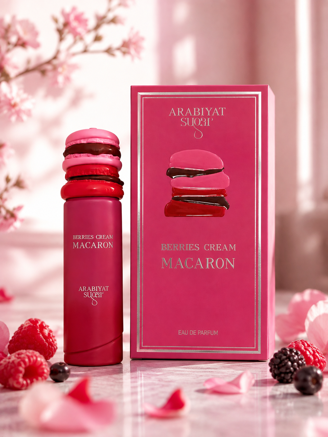 برفان 

بيريـز كريم ماكارون 🍓🍫
Berries Cream Macaron